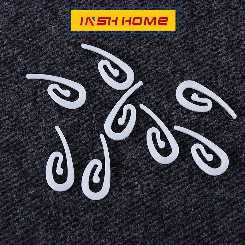 货源 窗帘塑料小挂钩 防脱落豆芽钩窗帘夹汽车窗帘挂钩 现货