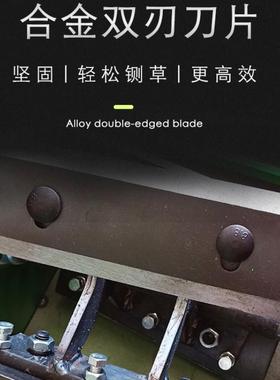 新款铡草揉丝一体机小型养草用打TT722754草机粉碎机干湿两铡机家