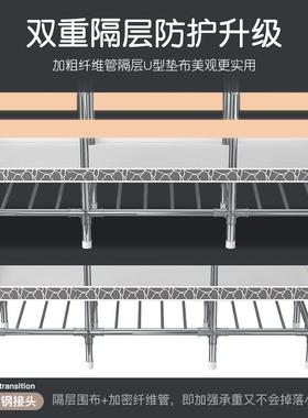 家单人衣柜用卧室出租房粗用简易布衣柜钢CID管衣加加厚经济型收