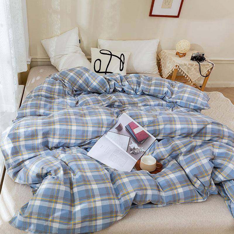 JVKA母婴级全棉水棉被类套单件180x200洗x2品30cm单被罩纯棉单套,床上用品,学生床品套件,淘宝优惠券,粉丝福利购,淘宝优惠卷