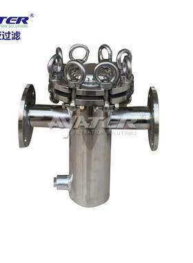 卅亚提篮式过滤器水快工业污管道滤污器开PVU通式直除污器污水处