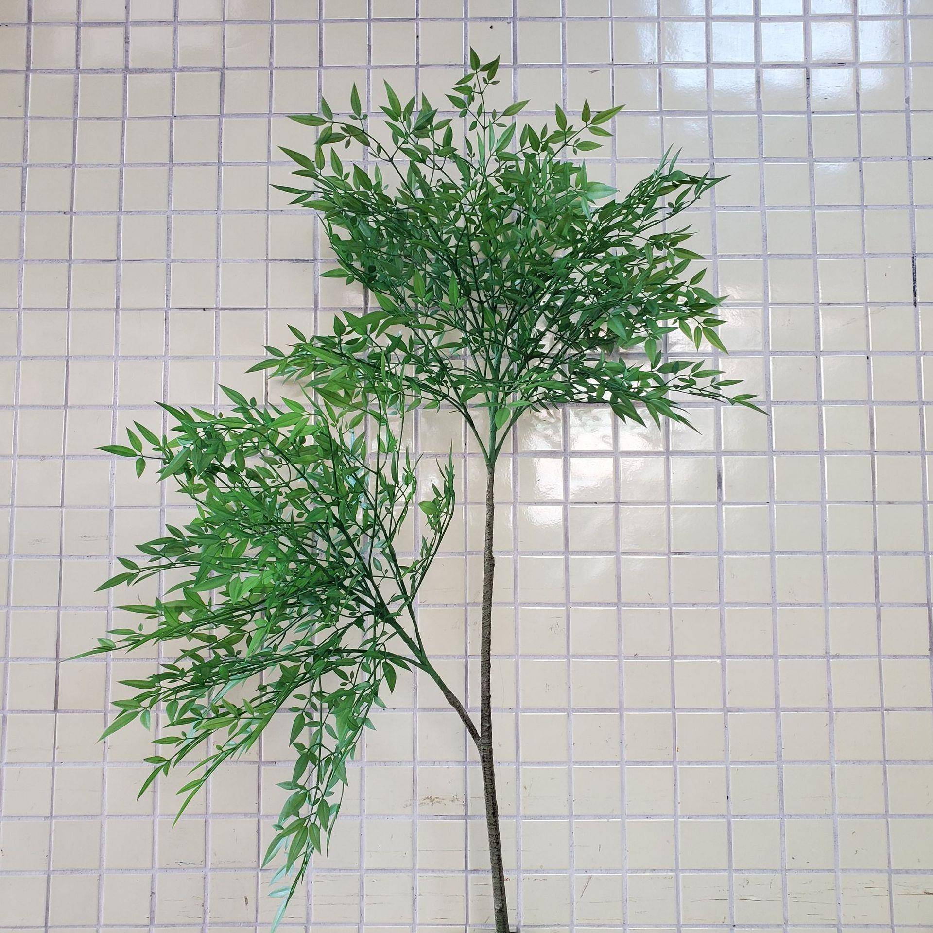 仿植物大枝南天竹新中真家居酒店样板间景MR22139式观装饰婚设庆