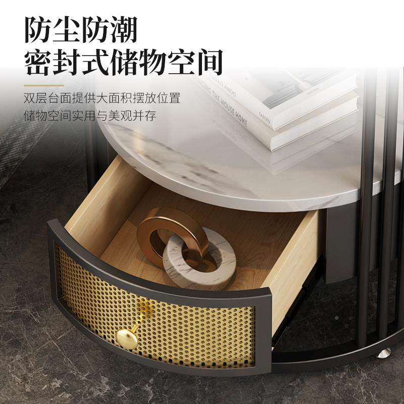 茶Q-030N5沙发边侧边柜小圆桌床柜阳台桌子柜小几头轻奢角几岩板,基础建材,脚轮/万向轮,淘宝优惠券,粉丝福利购,淘宝优惠卷