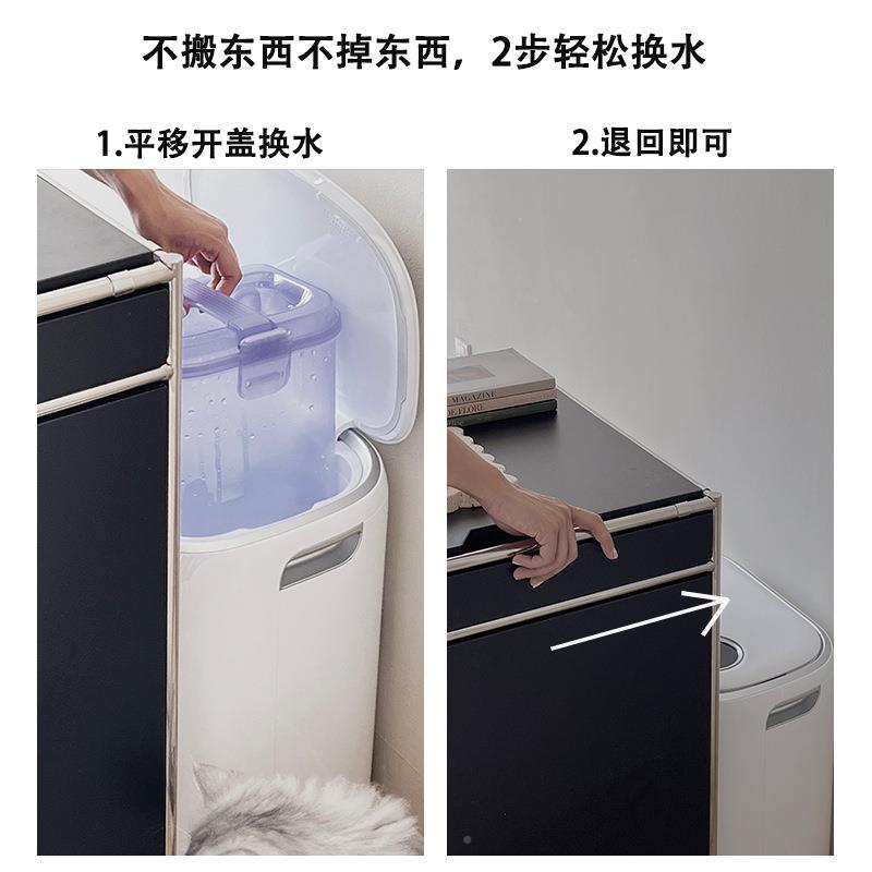9U地机器人置物不锈扫移动客厅无品牌/沙发钢床边几头柜落地收纳图片