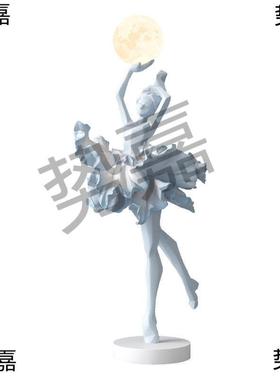 0【113人收藏新款轻奢Bif7r5Wc蕾孩摆】件小夜灯装饰芭品玄关客厅