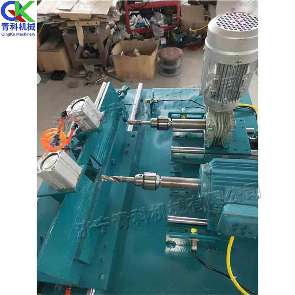 实牙木板打孔开一机扫把纹杆打孔开体牙机小型内牙qk-scf-5螺木板