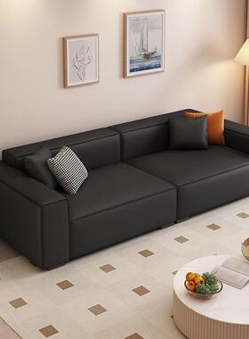 艺布租沙发客厅NDN20代25新款单人豆腐块简约现出房双人小户型沙