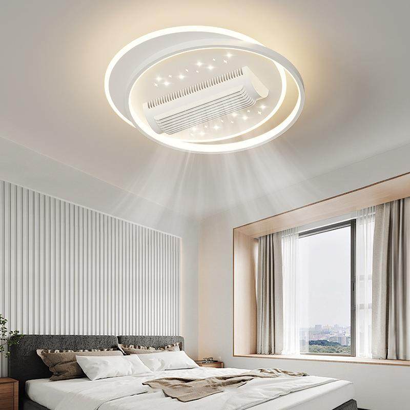 全光谱无叶风扇灯扇客厅新风灯无扇叶创意智能款卧室餐厅灯中982,家装灯饰光源,风扇灯,淘宝优惠券,粉丝福利购,淘宝优惠卷