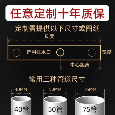 M-1055ZJ沐钢库工厂直销线地漏防臭304不锈卫生长条形极简线性型5