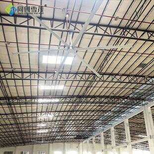 大型场磁工业大风扇超强永吊扇车间厂房仓库篮球通风3OVO降温7米