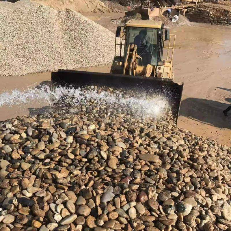 河道鹅卵石过小溪石工程铺石路子水池造88景变压器滤建筑河卵石