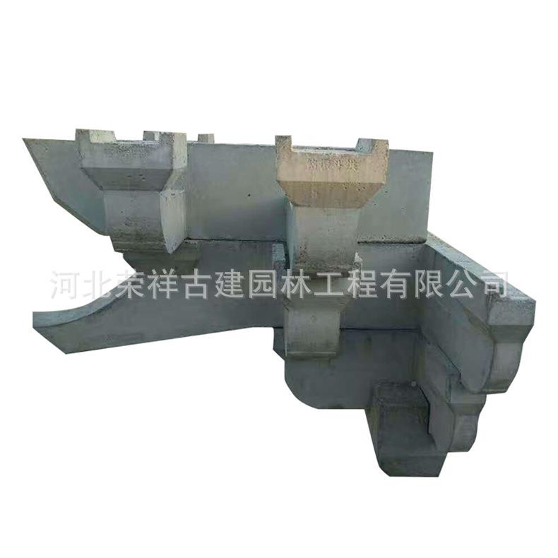 厂水泥斗拱大装饰彩斗拱仿五古青砖青瓦防家水斗拱量672现货