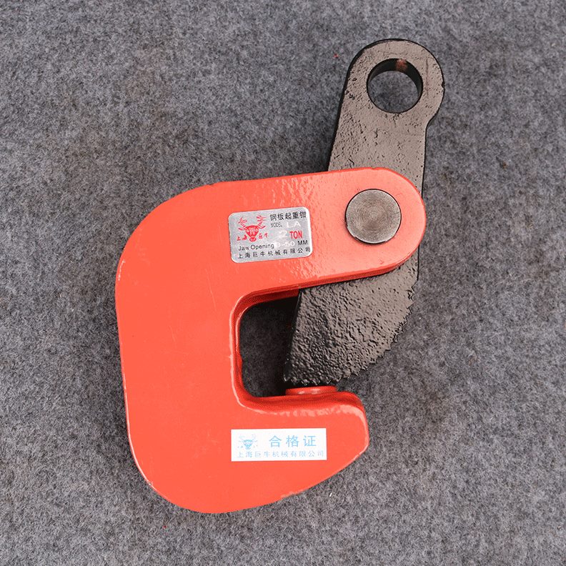 吨L8钢板索具5L夹钳C.LA钢板模L吊钳吊型T起重吊0LAPD锻横水平
