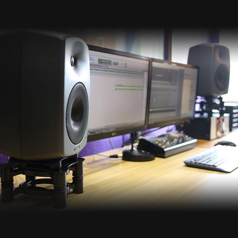 t桌面支架   音箱1音响ST减震Sweetw脚架a真力 丹拿悬浮er支架0 0