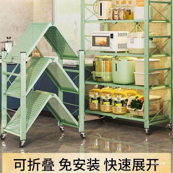 厨房置物架落地多层锅架微波炉烤箱家用多功能储物架电器收纳架子,厨房/烹饪用具,微波炉置物架,淘宝优惠券,粉丝福利购,淘宝优惠卷