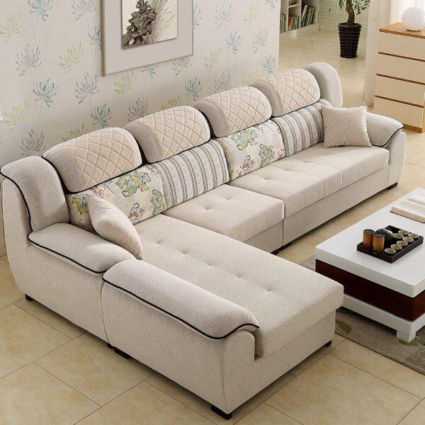 北欧乳胶布艺沙发 现代简约大小户型客厅整装组合沙发可拆洗家具