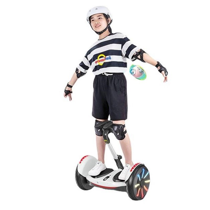 【折扣价】电动自平衡车带扶杆儿童8-12成年智能双轮两轮越野智能