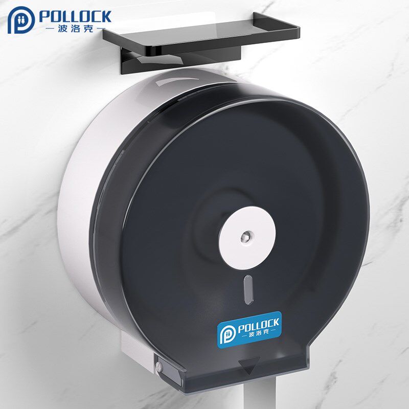 大卷纸盒壁挂式大盘纸厕纸盒卫生间厕所纸巾盒筒商用放置免打孔