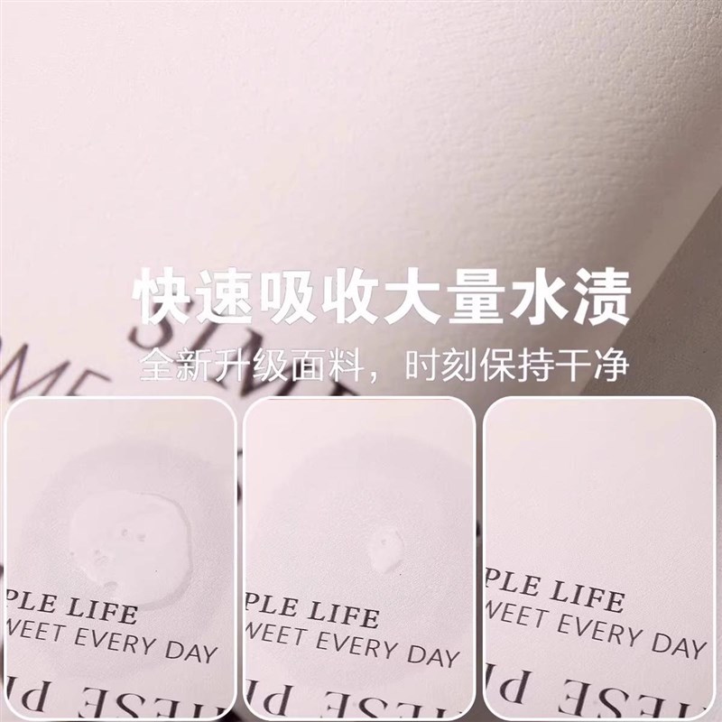 厨房L型吸油吸水防滑家用软垫免洗可擦防摔地垫耐脏高级感可定制