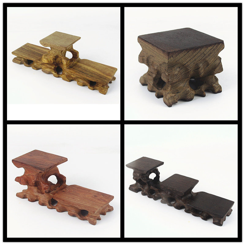 实木奇石头根雕底座工艺品花x瓶摆件茶具紫砂茶壶多肉高低台托架