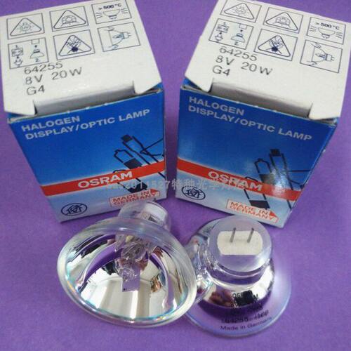 原装进口欧司朗/osram 64255 8V20W酶标仪显微镜灯杯G4