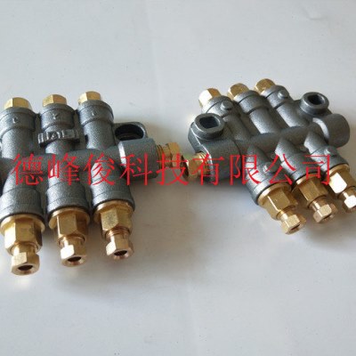 可替代河谷34510油排HERG加压容积式分配器数控机床分油器一分3孔