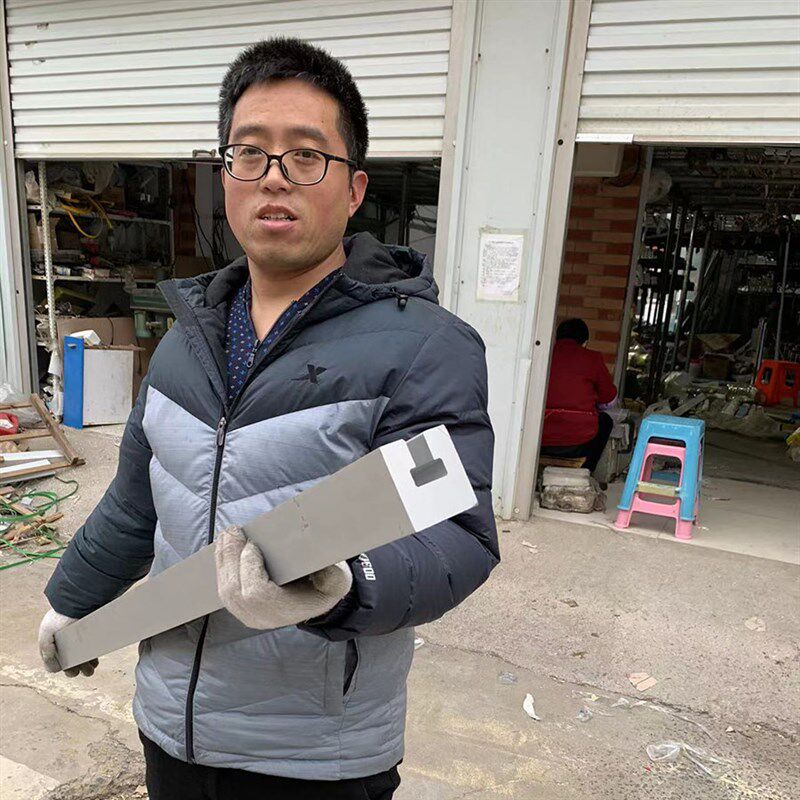 6465铝导e轨航空航天模拟试验器材大理石镶嵌铝材机械平台滑轨