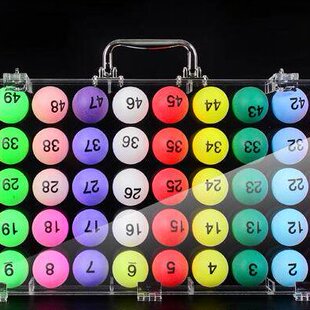 球标亚克力球 摸奖抽奖球架摇奖机架盒 展架 盒架投球 盒球球数字