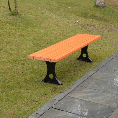 实木公园椅铸铁公园椅户外防腐铝座椅休闲椅塑木休闲铸长椅园林