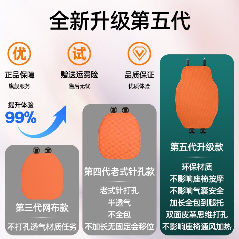 适用理想L9/L8/L7/L6MEGA专用坐垫四季通P用座垫座套车内装饰用品