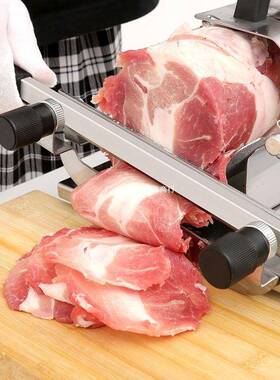 肉卷片机家用切肉机弹簧送料肥牛UIO片切冻肉羊刨肉机小型切片神
