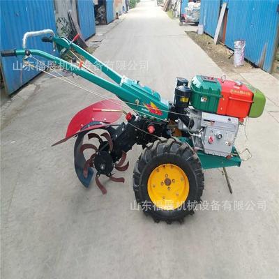 多FZ-16521土功能带滑轮打田机水冷型犁地松机防拖农用单缸柴油手