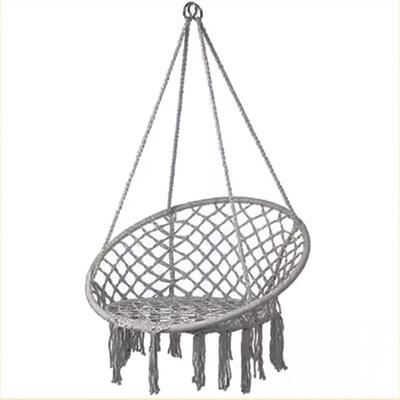 n北欧风篮户外棉绳吊吊椅阳i台摇篮椅室内民无品牌/宿流s苏秋千