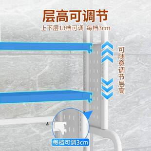 洗衣机架子置物架滚筒波轮方纳架卫间收浴室多生功能落地收KMK上