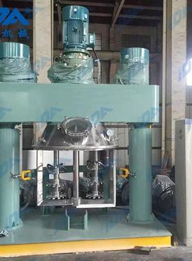 厂家供应多功强力分散机高粘散物料分搅拌机玻度璃胶搅QLF拌能机