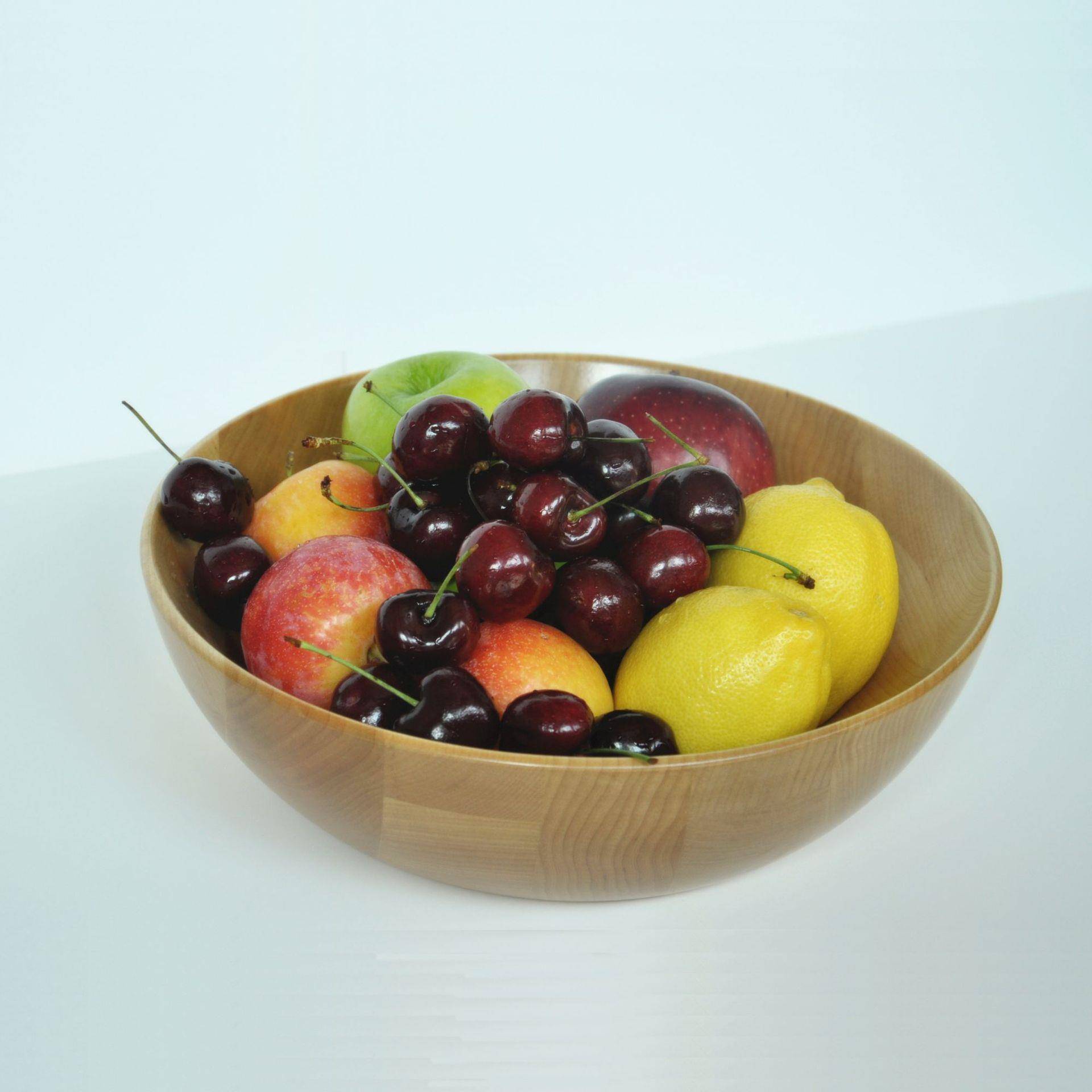 家销售木木碗木质果盘俄罗YJM20200斯一级桦水果盘大号沙拉碗木木