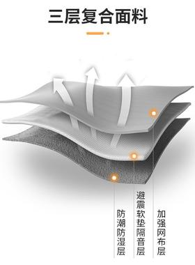 沙滩椅垫折叠躺椅CWO闲棉十脚床毛布印花三折床垫午休垫休可折磨