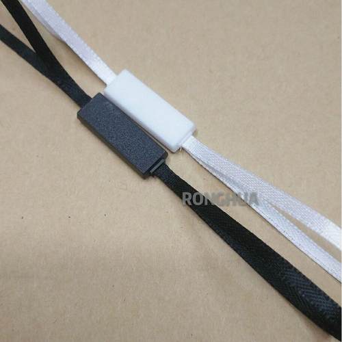 粒缎粒厂家带吊吊ZCB绳双插丝带吊粒丝带吊牌绳双吊头插时尚吊牌