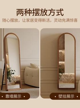 森福实衣木全身CKL镜女落地镜服装店挂中古试衣镜生卧室墙复古穿
