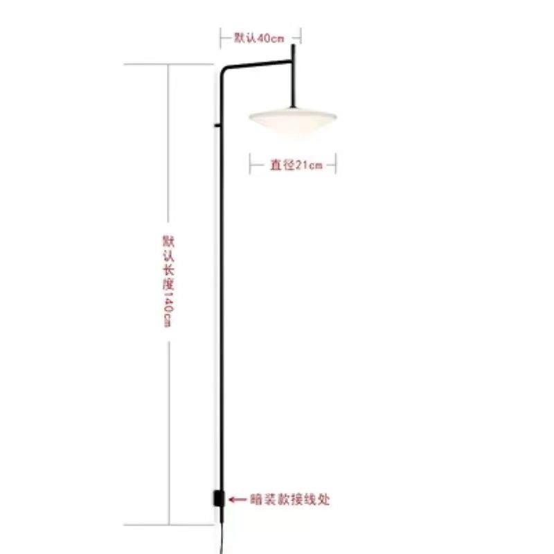 壁灯伸长款卧室床头工业
