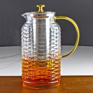 超大容量耐热玻璃冷水壶办公室晾凉水杯扎壶泡柠檬凉茶壶凉壶家用