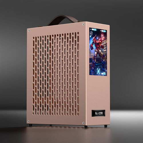 凌驰U1迷你mini手提itx机箱17*17主板FLEX小1u电源电脑台式机外壳