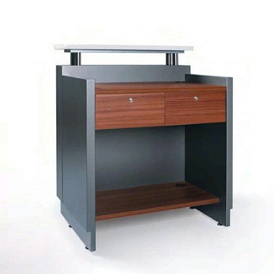 大理石小前台接待台 简约现代 公司收银台 迎宾台吧台柜台 前台桌