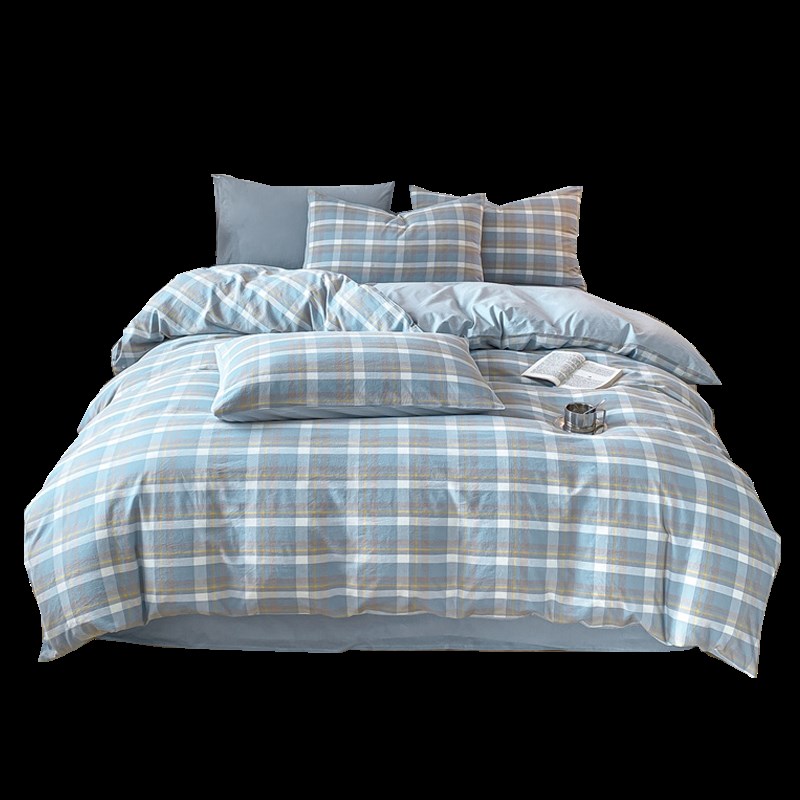 100%全棉纯棉被套单件150x200x230宿舍1米5单人磨毛被罩2025新款m