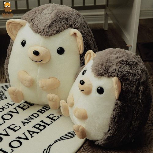 【波比熊】坐姿可爱圆滚滚刺猬球毛绒玩偶大号刺猬公仔抱枕娃娃