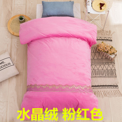 美容床专用被子美容院被套被芯水晶绒加厚棉被按摩床足浴春秋冬被