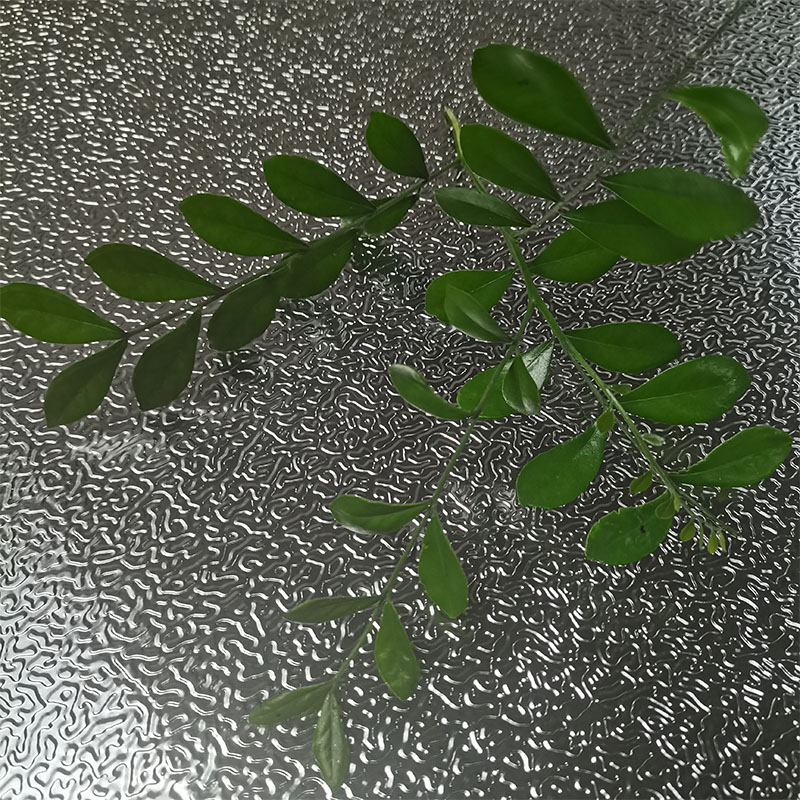 汽车底盘 排气管隔热板0.1MM金属橘皮花纹板 304不锈钢压花板