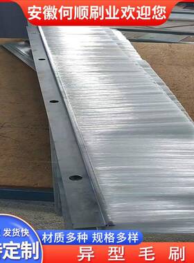 安徽尼LZK何顺刷业供应黑色丝工业械机毛刷条清洁防尘条龙刷工具