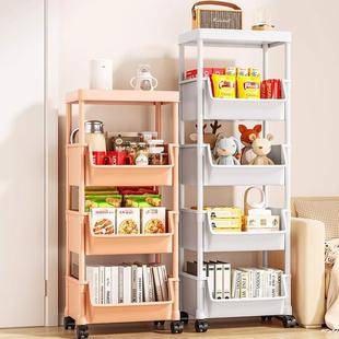 小车厨置物架移推动家用零食落架地多层客厅收纳书架MBF房客厅摆
