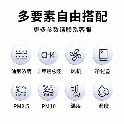 餐饮油烟粒检测仪颗油烟气非甲烷总烃在物线房YF-3600-油烟厨浓度